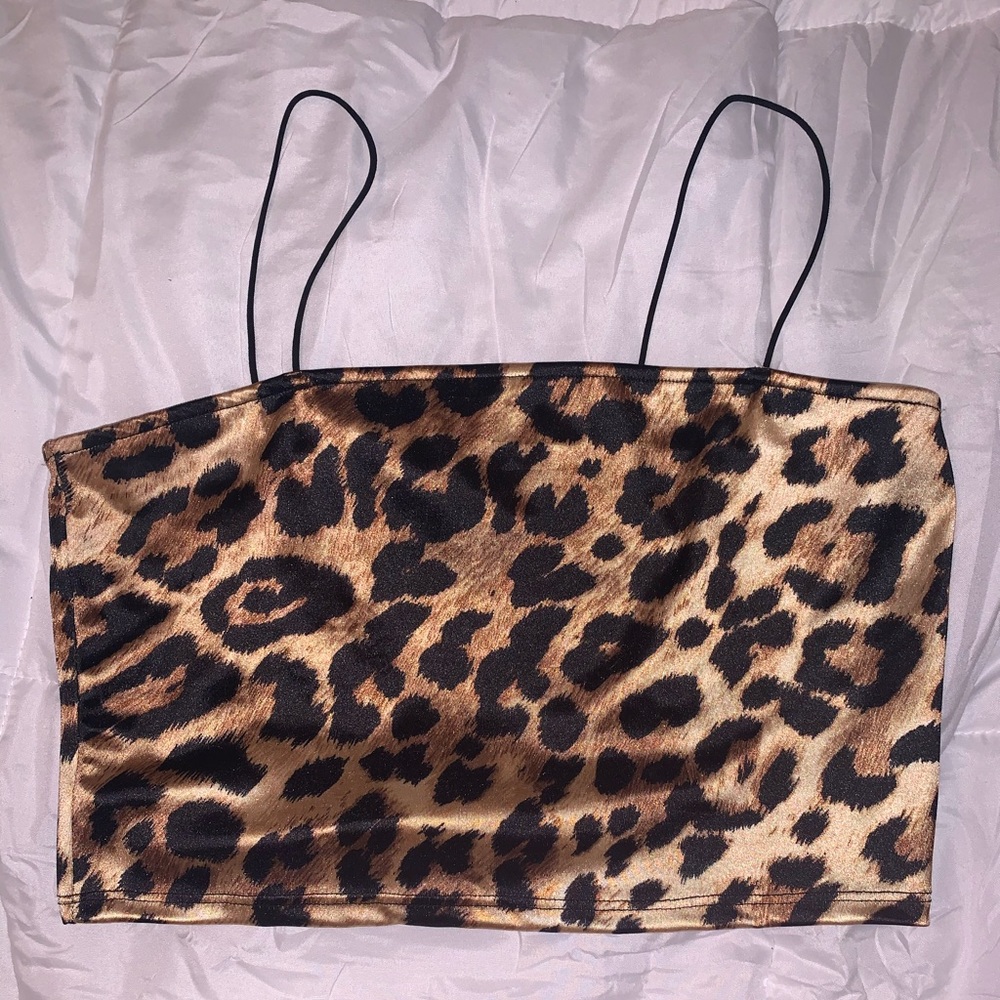 Animal print crop top, Windsor